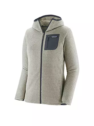 PATAGONIA | Veste polaire zippée à capuche R1® Air pour femme | creme